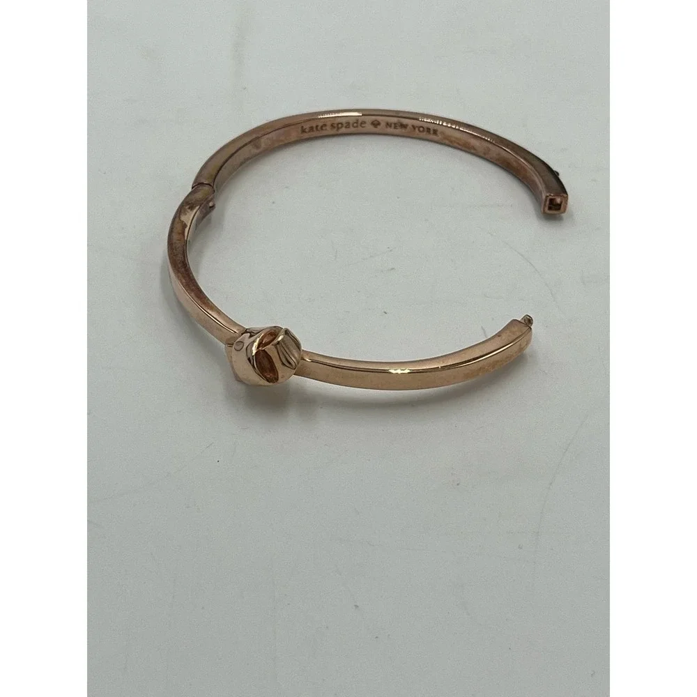 Kate spade rose‎ gold sailor knot bangle - Picture 8 of 12